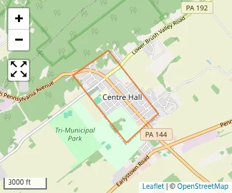 Area schools map